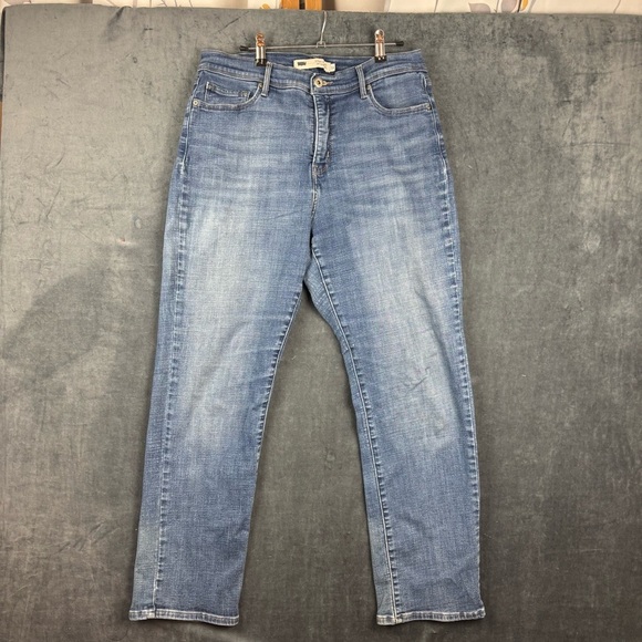 Levi's Perfectly Slimming 512 Straight Leg Women's Jeans Sz 14 (32x30) - Picture 1 of 13